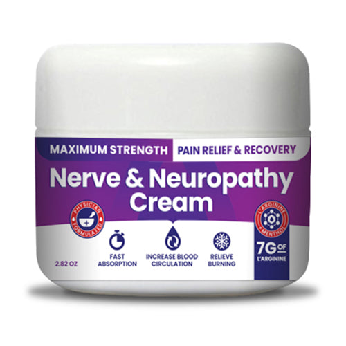 Nerve & Neuropathy Cream 2.82 oz. Jar   Each - Precision Lab Works