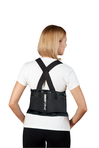 Back Belt-Unisex  Medium/Large Black  Obusforme - Precision Lab Works