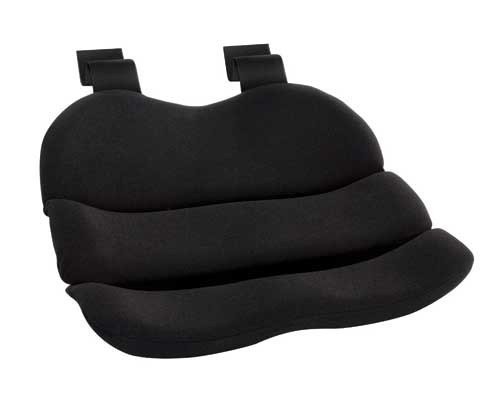 Obus Contoured Seat Cushion Black  (Bagged) - Precision Lab Works