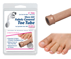 Visco-GEL Fabric-Covered Toe Tube  Small - Precision Lab Works