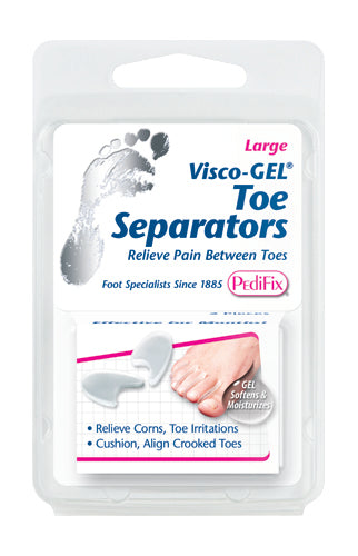 Visco-Gel Toe Separators Extra Large  Pk/2 - Precision Lab Works