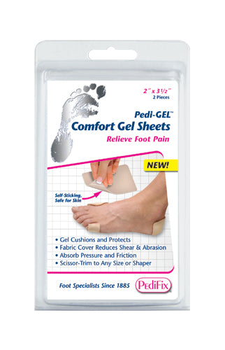 Pedi-Gel Comfort Gel Sheets 2 x3.5  (Pk/2) - Precision Lab Works