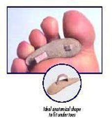 Toe Crest Right Large Pk/3 - Precision Lab Works
