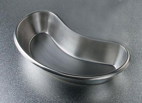Emesis Basin 10  St/Steel Kidney Shaped - Precision Lab Works