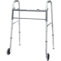 Bariatric 2-Button Walker w/ 5  Wheels  2/CS - Precision Lab Works