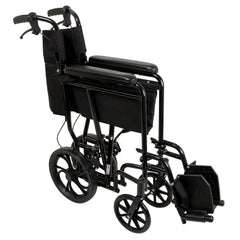 ProBasics Aluminum Transport Chair  12  Wheels - Precision Lab Works