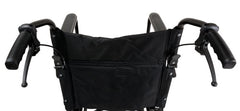 ProBasics Aluminum Transport Chair  12  Wheels - Precision Lab Works