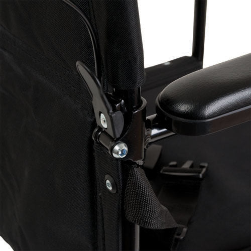 ProBasics Aluminum Transport Chair  12  Wheels - Precision Lab Works