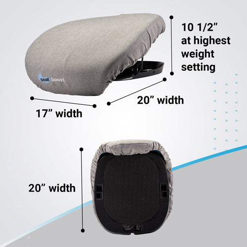 Seat Boost - Small Weight Cap 80-230 Lbs - Precision Lab Works