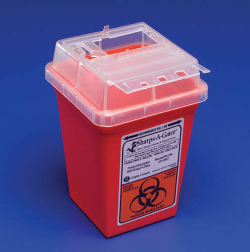 Sharps-A-Gator- Counter Unit- 2 Gallon - Precision Lab Works
