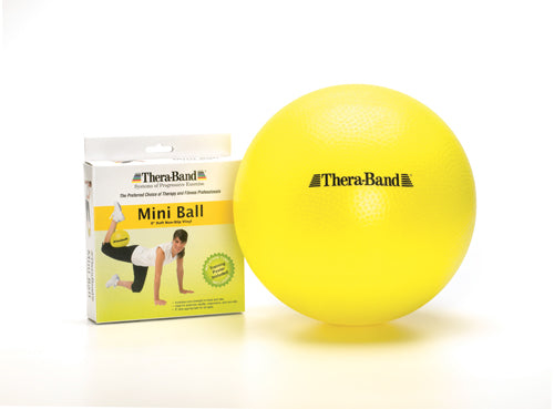 Theraband Mini Ball Yellow 9  Diameter - Precision Lab Works