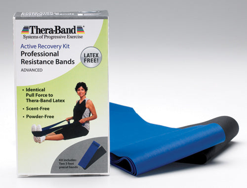 Thera-Band 5' Combo Pack- Heavy  Latex-Free - Precision Lab Works