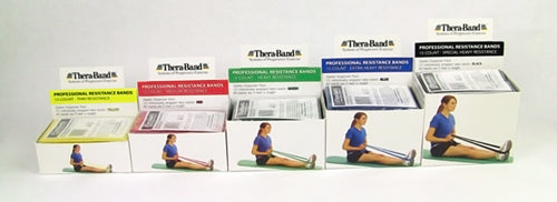 Thera-Band Starter Dispenser Pack (15-5' pcs)  Blue - Precision Lab Works